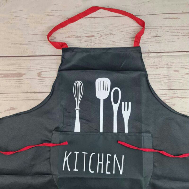 Celemek Dapur Apron Pria Wanita Model Kantung Di Depan Jj4115 Black