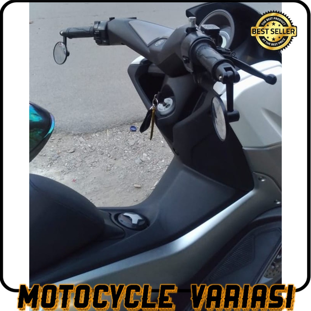 Spion jalu bulat spion bar end bulat nmax aerox vespa beat universal