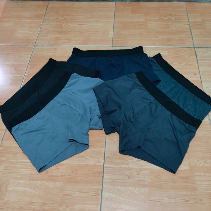 celana dalam giordano essentials original men  boxer pria isi 3pcs