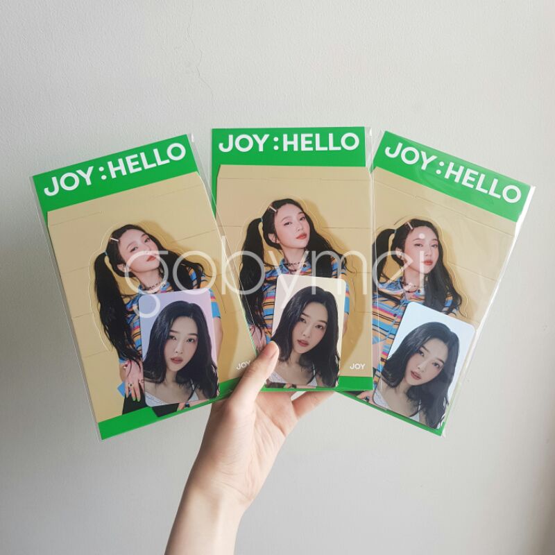 Ready Stock Hologram Photocard Set Joy Hello A Ver