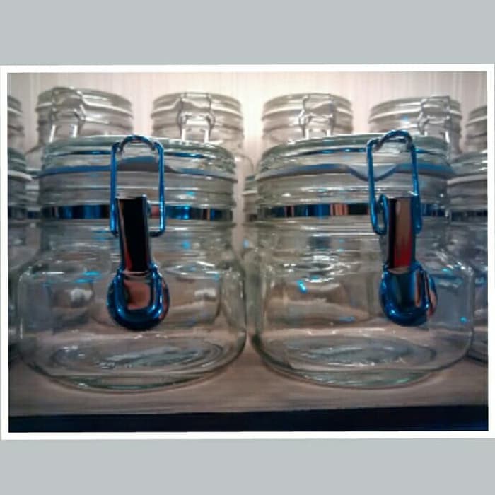 Toples Kaca Hermetico Kedap Udara 500 ml - Toples Gula Kopi