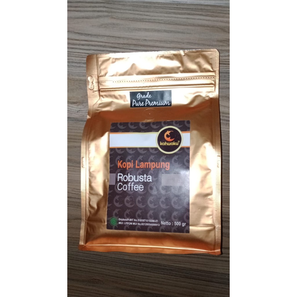 

Kopi Robusta Kahwaku Grade Pure Premium 500gram