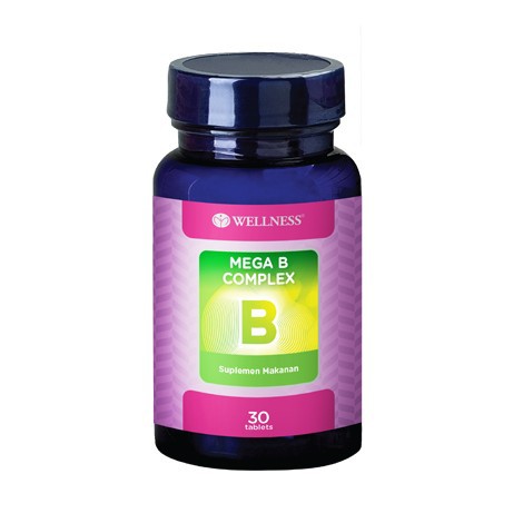 Wellness Mega B Complex isi 30 Tablet BPOM