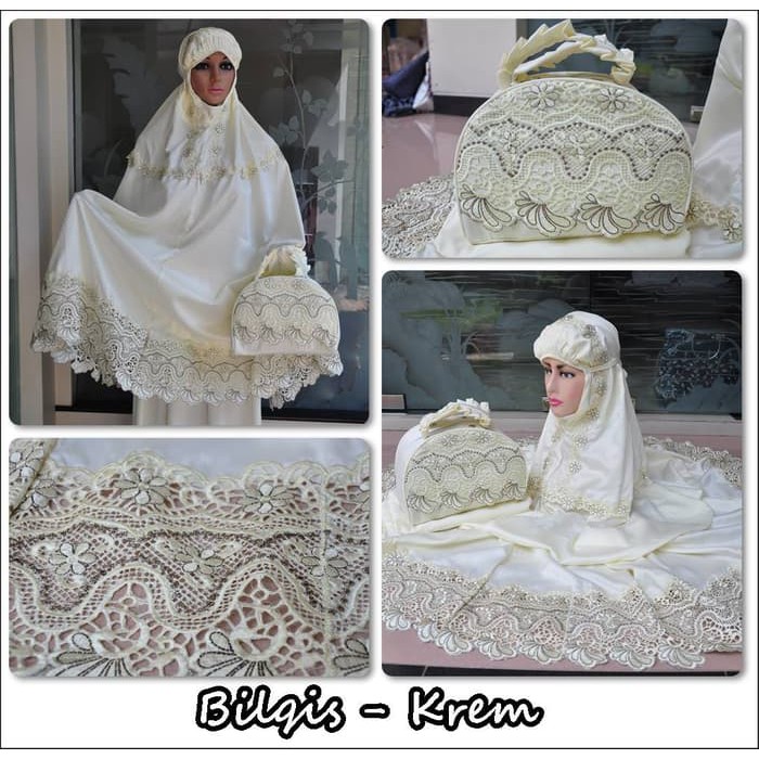 MUKENA DEWASA BILQIS SATIN VELVET