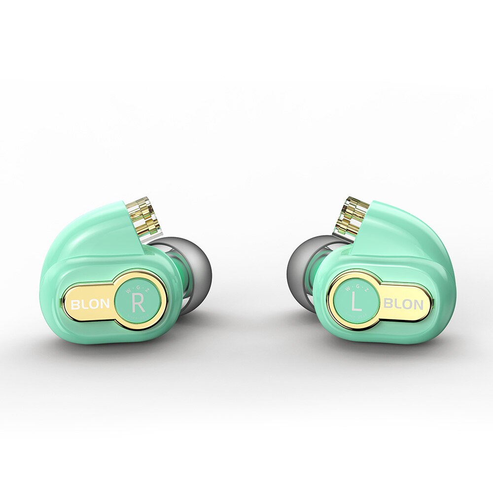 Blon Bl-05S Bl05S Earphone In Ear Hifi Generasi 3 Bahan Karbon Diafragma 10mm Untuk Olahraga