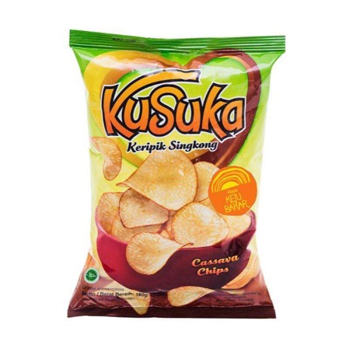 

Kusuka Keripik Singkong Keju Bakar 180Gr