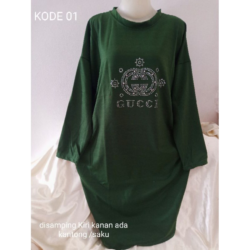 PROMO MURAH Tunik termurah ready cod saku kiri kanan BABYTERI MOTEK