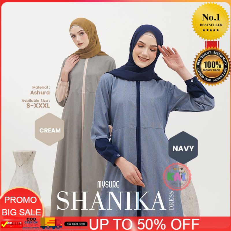 BAJU GAMIS TERBARU 2021/ BAJU MYSURE / SERAGAMANBAJU PENGAJIAN / GAMIS SYARII SHANIKA / DRESS CANTIK
