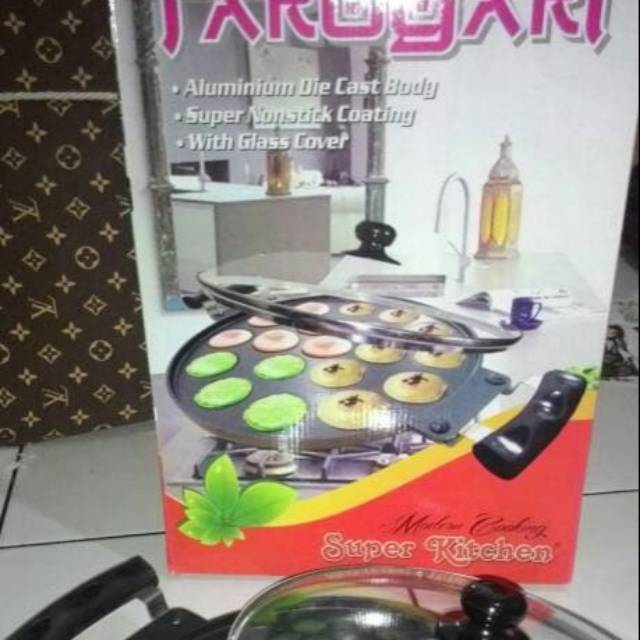 Cetakan takoyaki 19 lubang