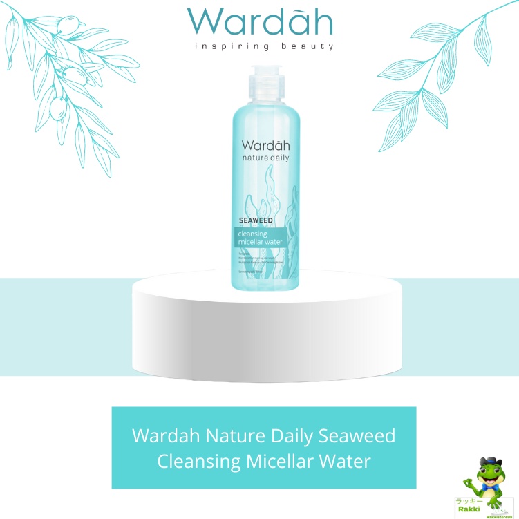 ❣️Rakkistore99❣️Wardah Nature Daily Seaweed Cleansing Micellar Water 240ml