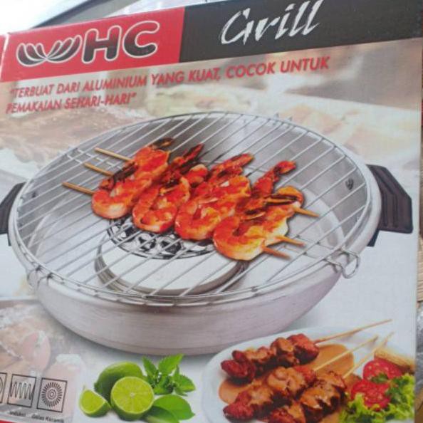9DJ HAPPY CALL GRILL ROASTER -Alat pemanggang bakar bakar Serbaguna / bakaran sate,sosis ✱ ★★★★