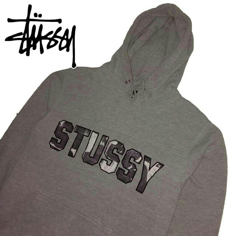 Jaket Hoodie Stussy Original Spelled Font Second bekas Preloved