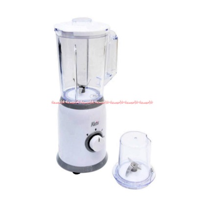 Kris Blender Grinder Jug Bahan Plastik 1.2L Alat Pelumat Untuk Makanan Buah Bahan Plastik Sayuran 1.2Liter Krischef