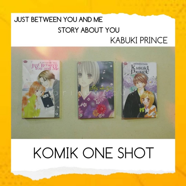 Komik JUST BETWEEN YOU AND ME | STORY ABOUT YOU | KABUKI PRINCE SECOND