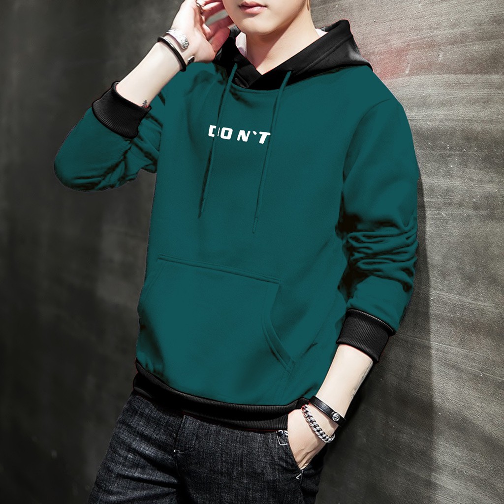 Hoodie Pria / Hodie Pria  / Jaket Pria / Sweater Hoodie DONT Bahan Fleece UK LX-L