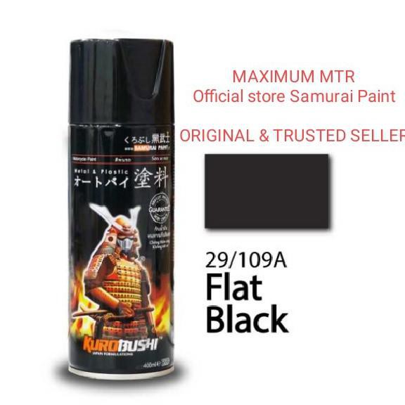 

Samurai Paint/Black Flat Doff 109A-Cat Semprot Aerosol