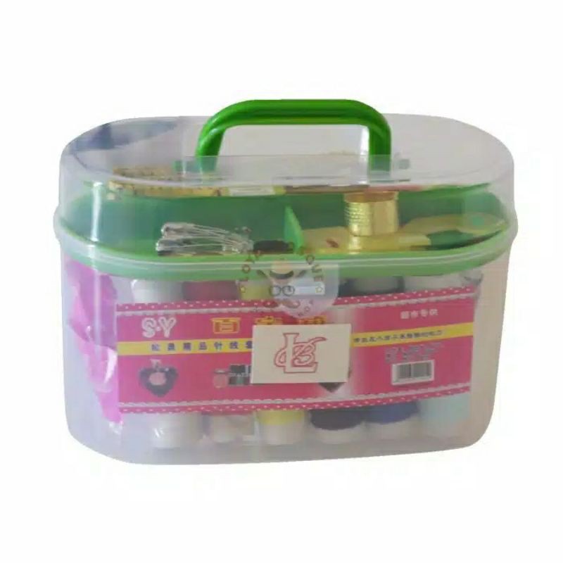 Set Alat Jahit / Sewing Box Set / Alat Jahit / Peralatan Jahit Praktis / Ready Samarinda