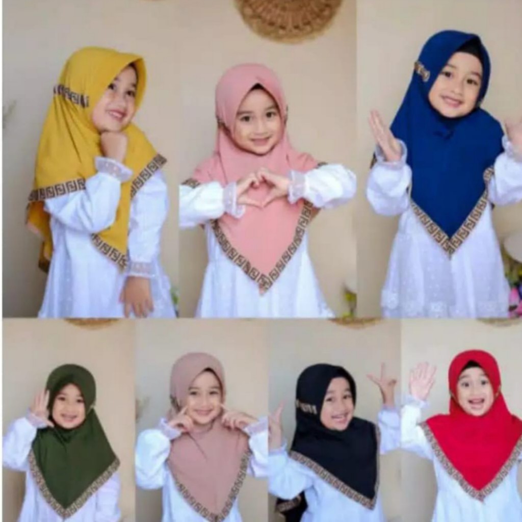 jilbab anak TK FENDYY 3-6 TAHUN  kerudung anak perempuan BEST SALLER / PUSAT GROSIR CICALENGKA