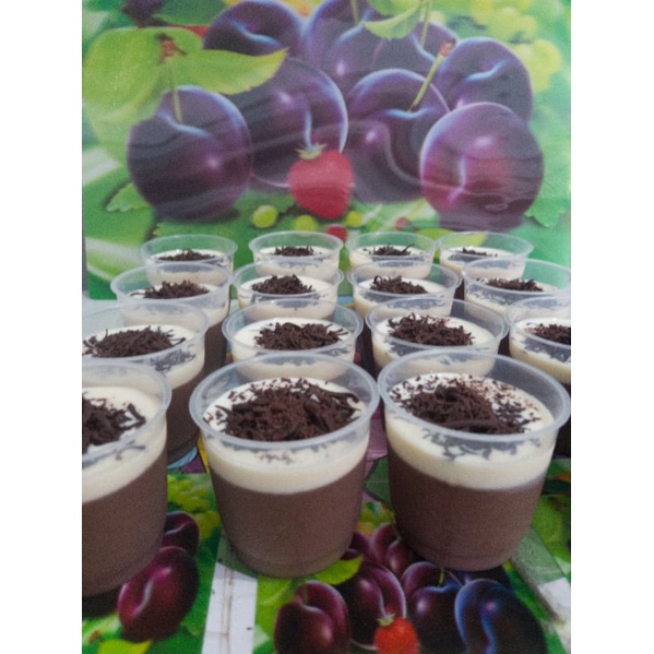 

Puding Coklat cup