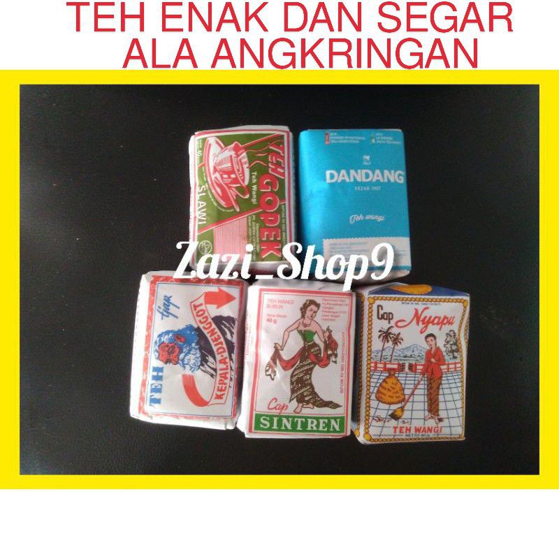 

Teh ala angkringan Teh tubruk 5 in 1 ( Sintren, nyapu, dandang biru, jenggot, dan gopek)