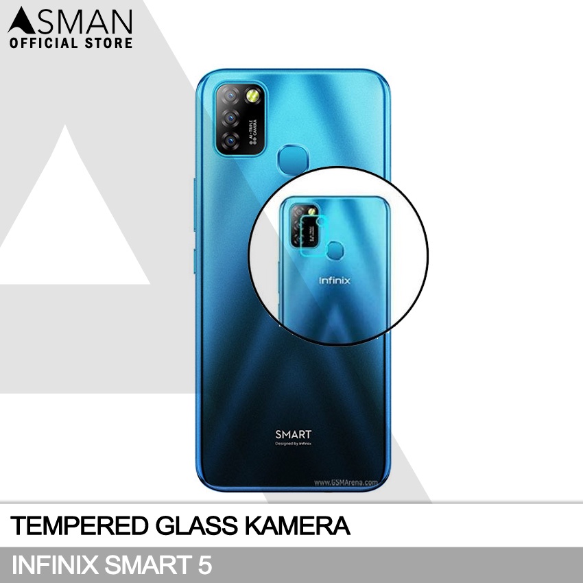 Tempered Glass Kamera Infinix Smart 5 Pelindung Kamera Bahan kaca [Lens Protection]