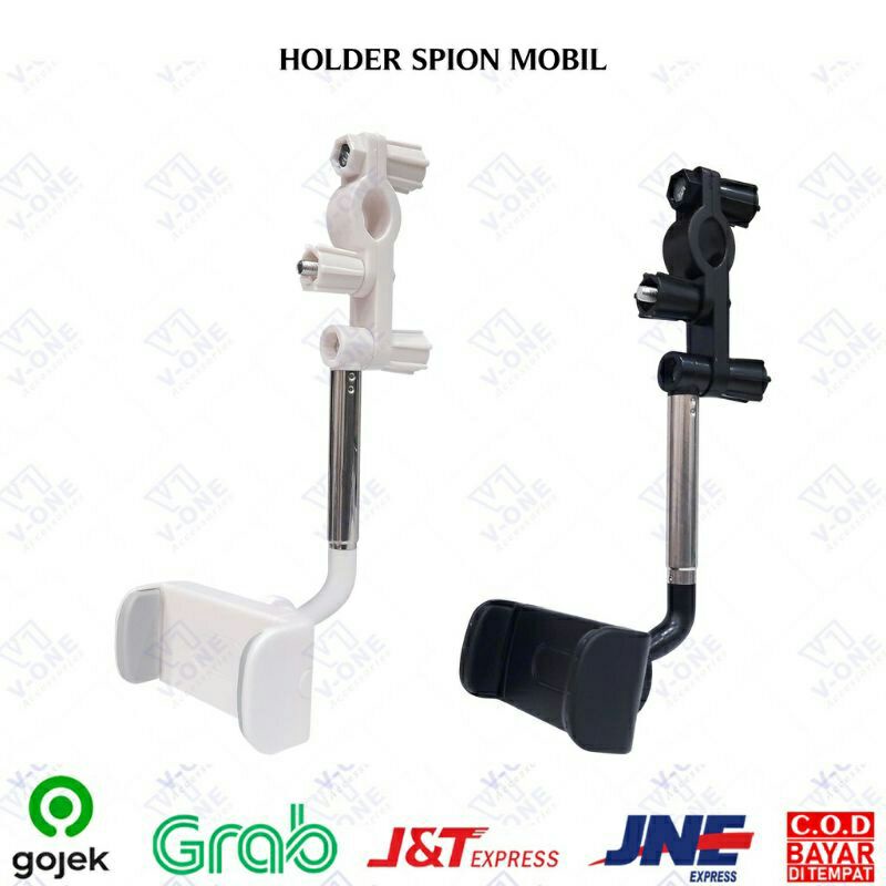 HOLDER HP HD-33 MOBIL JEPIT / HOLDER SPION TENGAH MOBIL / HOLDER KACA SPIONHOLDER HP MOBIL JEPIT / H