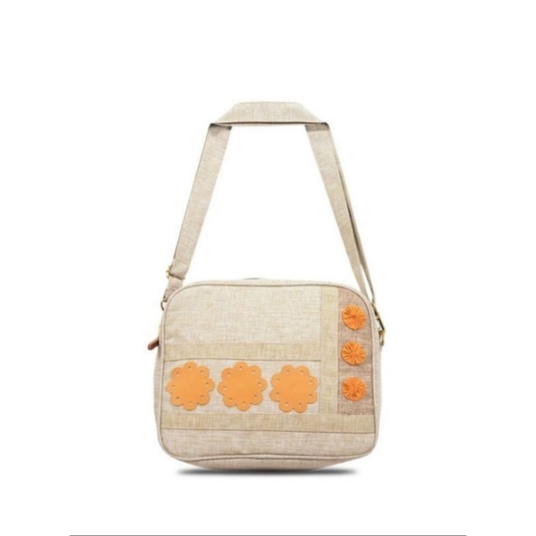 Maika Nalih Cream / Tas Slempang Maika / Tas Etnik Wanita Murah