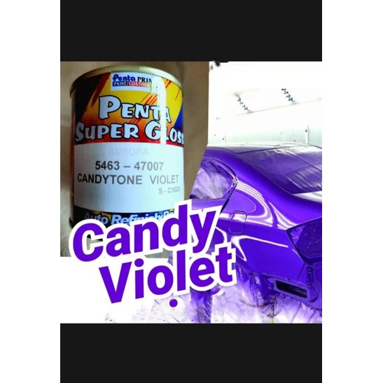Cat Candy Tone Ungu/Violet Cat Penta Super Gloss Ungu 1Kg