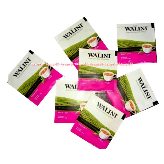 Walini Black Tea Classic Lychee Flavour 25bag Teh Hitam Walini Rasa Leci Teh Walinni Blacktea Lecy Tea