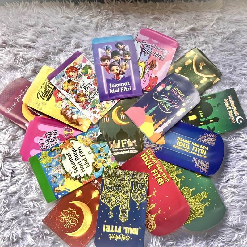 

[Ready Stock]Amplop Lebaran Art Paper glossy motif Masjid/Amplop Idul Fitri/Amplop lebaran murah/ Amplop lebaran satuan