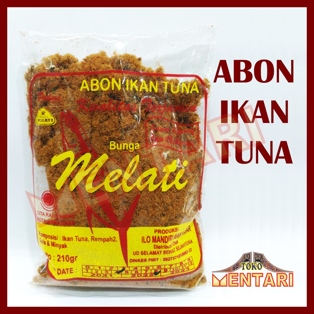 

Abon Ikan Tuna 210 Gr Kemasan Plastik - Bunga Melati