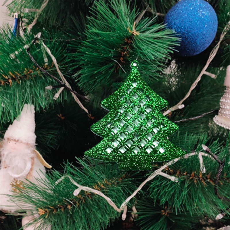 Ornamen Pohon Natal Untuk Dekorasi Jendela Dan Dinding Charms