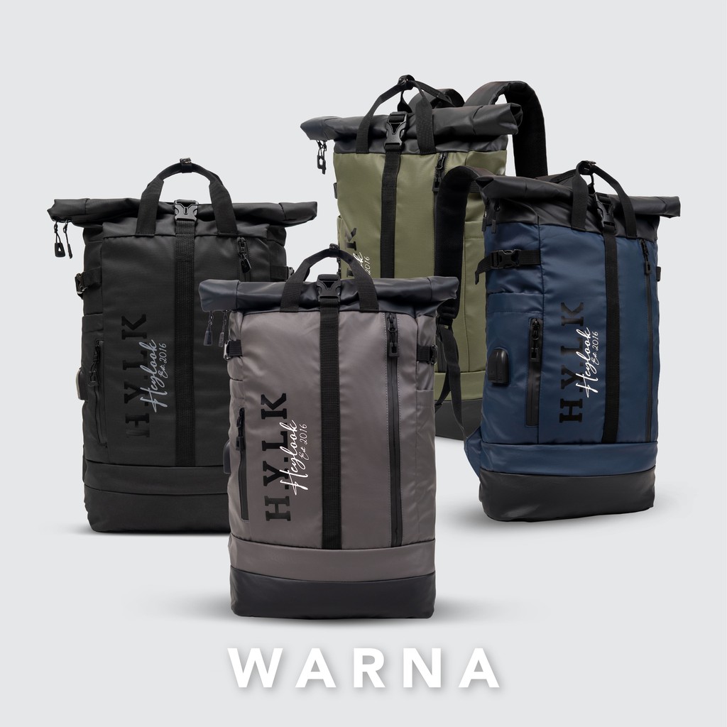 [BISA COD] TAS RANSEL BACKPACK PRIA TAS GUNUNG OUTDOOR PUNGGUNG PRIA COWOK WATERPROOF ANTI AIR KEREN