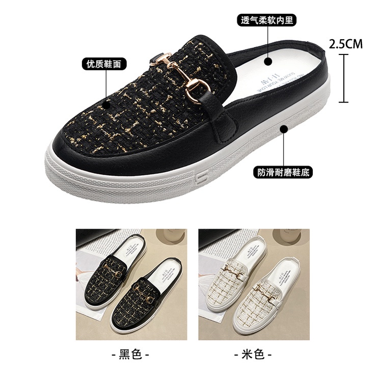 bns -987, sepatu wanita flat slip on sepatu import fashion cantik dan terkiniian 0115