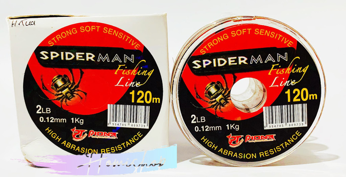 Senar SPIDERMAN  PIONNER  Size : 1LB, 2LB, 3LB, 4LB, 5LB, 6LB
senar pancing murah kuat