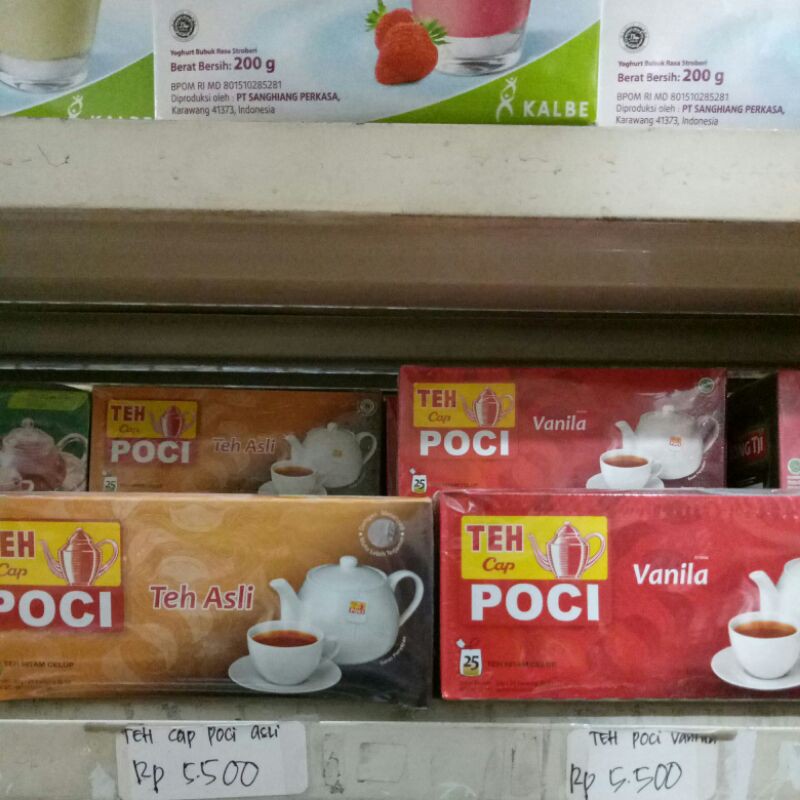 

teh cap poci celup 25