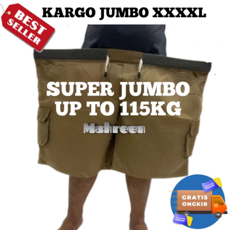 Celana Kargo Pendek Jumbo