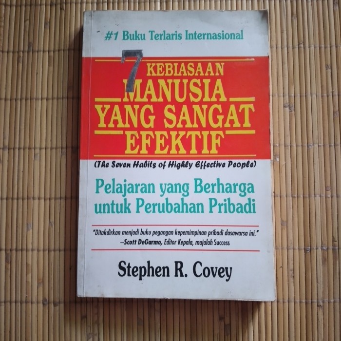 

Original 7 kebiasaan manusia yang sangat efektif