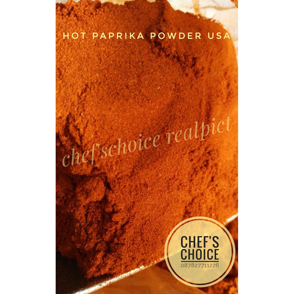 

BERKUALITAS! Hot Paprika Powder/ Paprika Bubuk HOT - USA 50 gram