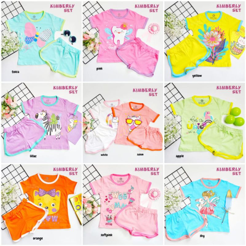 SETELAN ANAK PEREMPUAN KIMBERLY SET