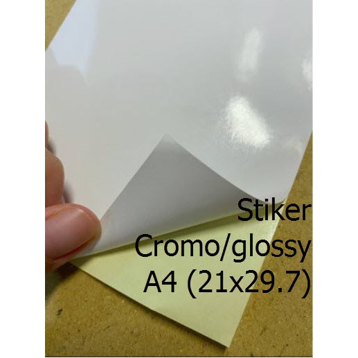 

Stiker Sticker Cromo glossy A4 (21x29.7) LINTEC 10lembar