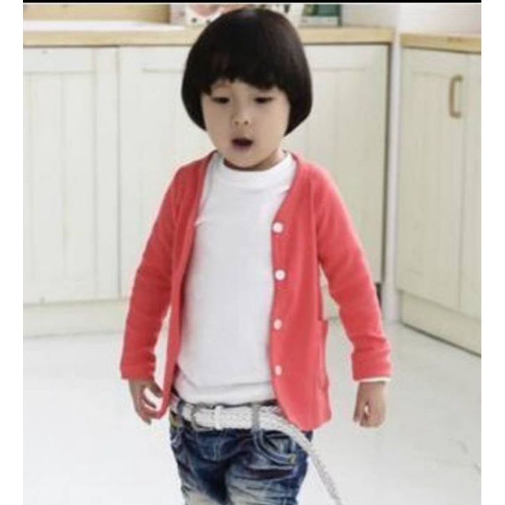 Cardigan Anak cewek cowok Knit Asli Import 0-9 Tahun