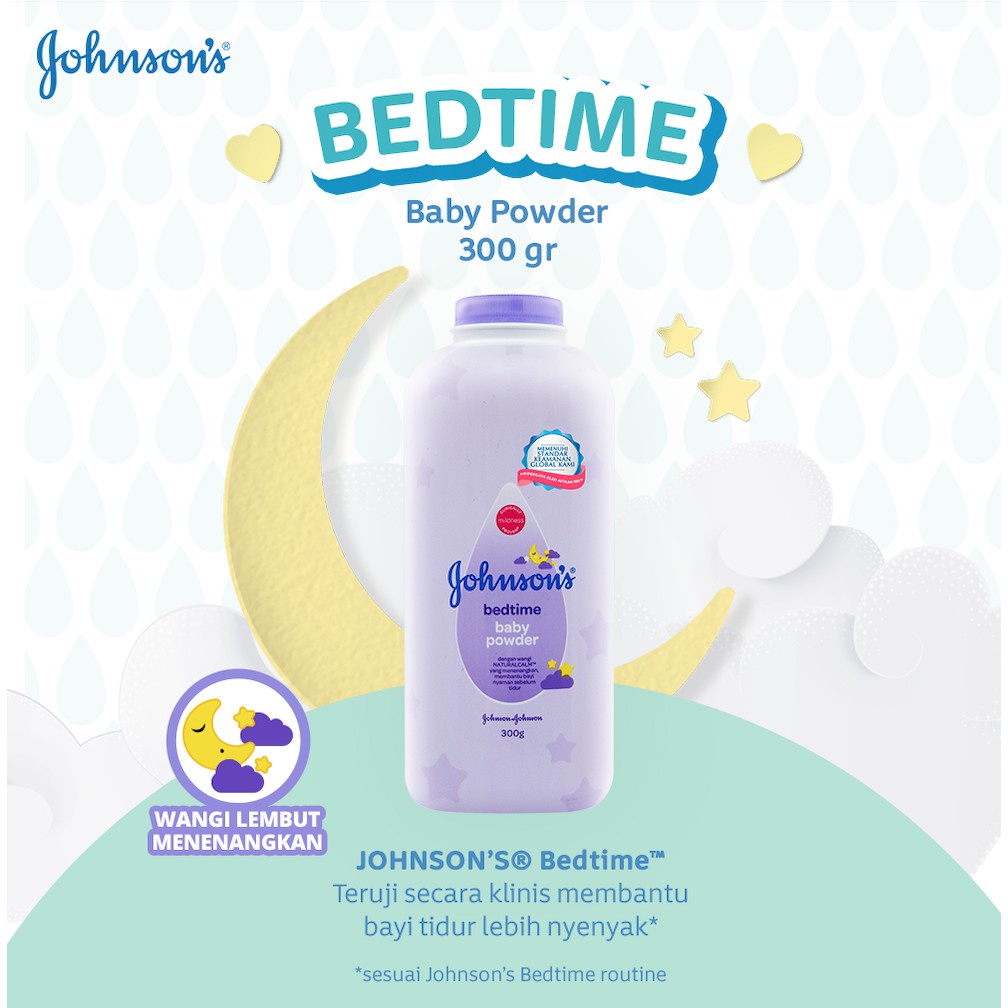 Bedak Bayi 300gr - JOHNSON'S Blossoms Baby Powder