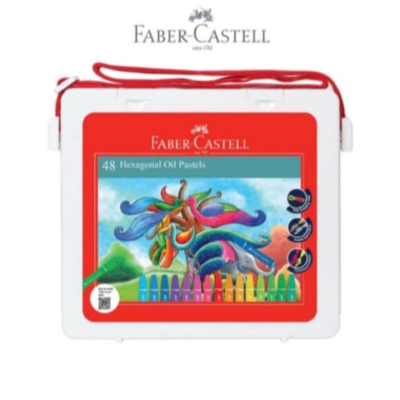 

Faber-castell Hexagonal Oil Pastel 48 warna / Crayon 48 Warna Faber-Castell / Crayon Faber Castell 48 warna / Krayon Faber Castell 48 warna