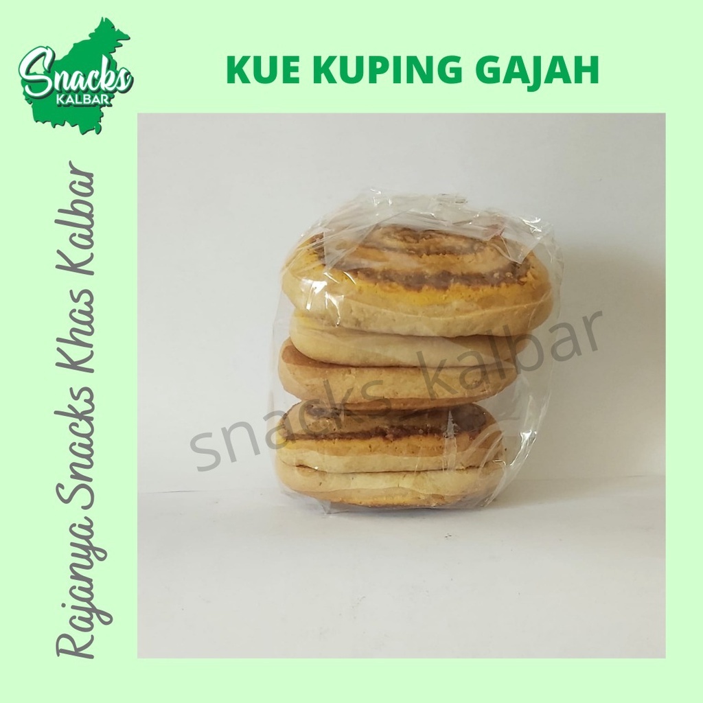 

Kue Jadul / Kue Kuping Gajah MENG JU Khas Pontianak