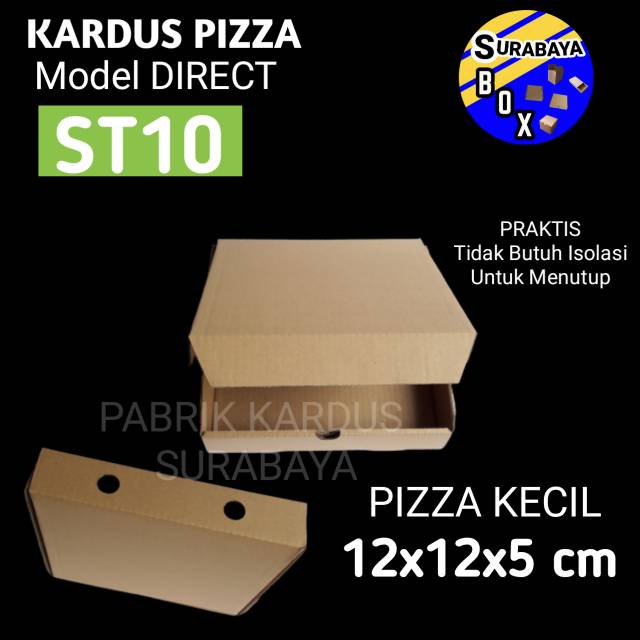 

KARDUS PIZZA 12x12x5cm KOTAK AKSESORIS ST-10 KADO SOUVENIR BOX PACKING