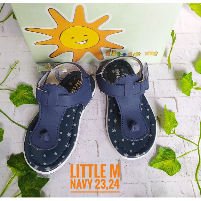 Sepatu sendal bayi anak laki laki little m