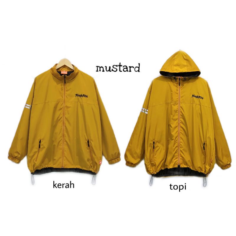 Jaket Olahraga/OUTDOOR/UNISEX/ld 120-130-150/parasut @didas/JUMBO-2