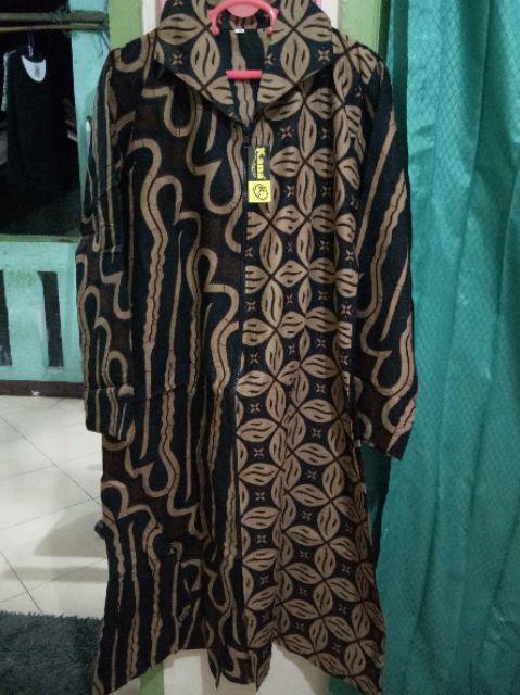 Tunik Batik Wanita Motif Prada Matahari