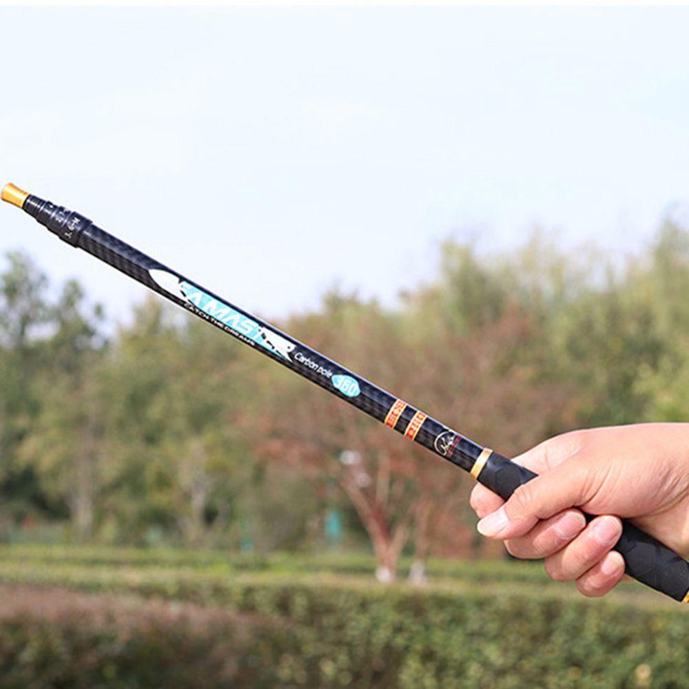 Nanas 3.6M 4.5M 5.4M 6.3M Karbon Pancing Ultralight Spinning Carp SuperHard Stream Casting Telescopic